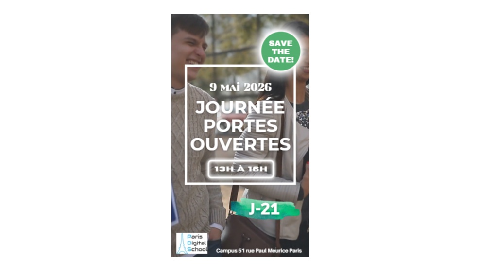 Journée Portes Ouvertes au Campus Paris 20ème Samedi 9 mai 2026 à 13h